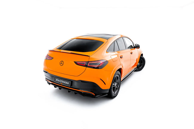 Maxton spoiler cap til Mercedes-Benz GLE Coupe AMG-Line C167 / C167 Facelift – blank sort – billede 1 af 6