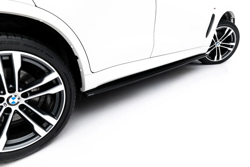 Maxton sideskørter til BMW X6 M-Pack F16 – blank sort – billede 3 af 7