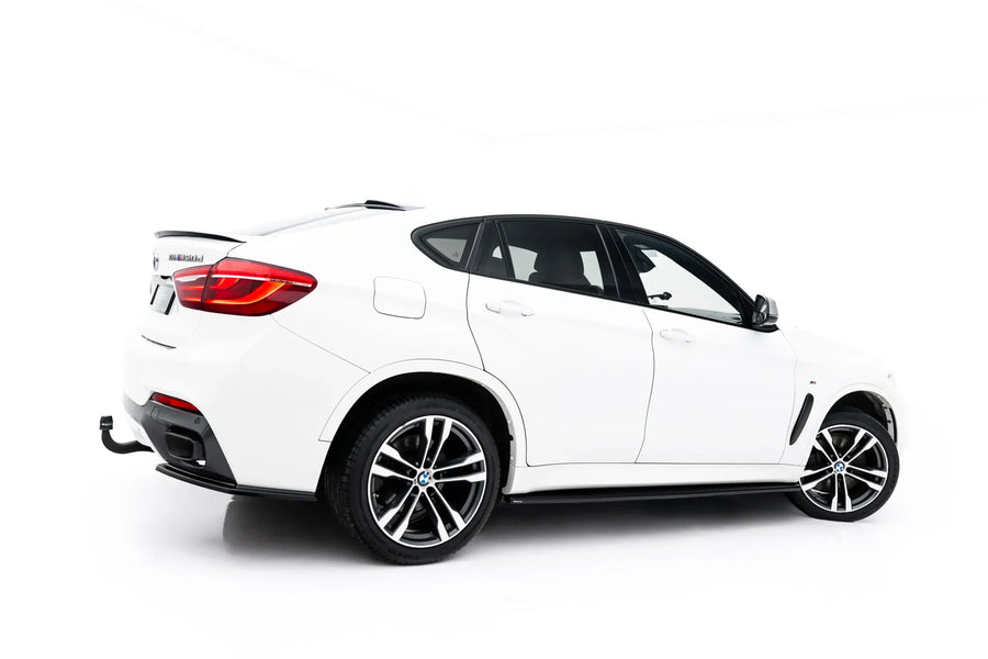 Maxton sideskørter til BMW X6 M-Pack F16 – blank sort – billede 1 af 7