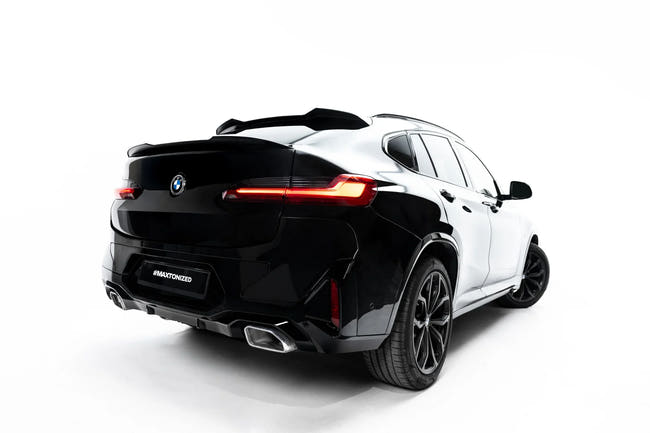 Maxton spoiler til BMW X4 M-Pack G02 / X4 M F98 – blank sort – billede 1 af 8