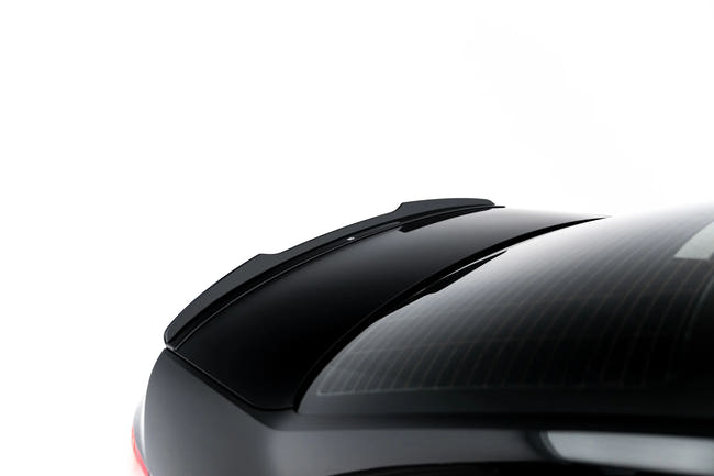 Maxton spoiler cap til Audi S4 / A4 Standard / S-Line / Competition Sedan B9 / B9 Facelift – blank sort – billede 2 af 7