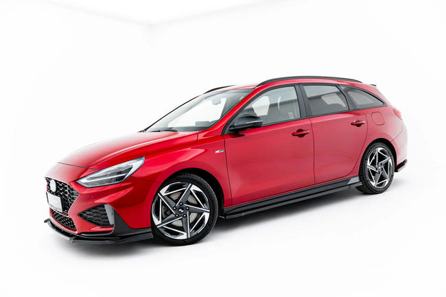 Maxton sideskørter til Hyundai I30 N / N-Line Wagon Mk3 Facelift – blank sort – billede 2 af 6
