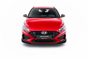 Maxton frontsplitter til Hyundai I30 N-Line Wagon Mk3 Facelift – blank sort – billede 2 af 7