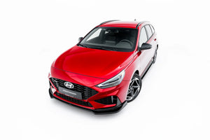 Maxton frontsplitter til Hyundai I30 N-Line Wagon Mk3 Facelift – blank sort – billede 5 af 7
