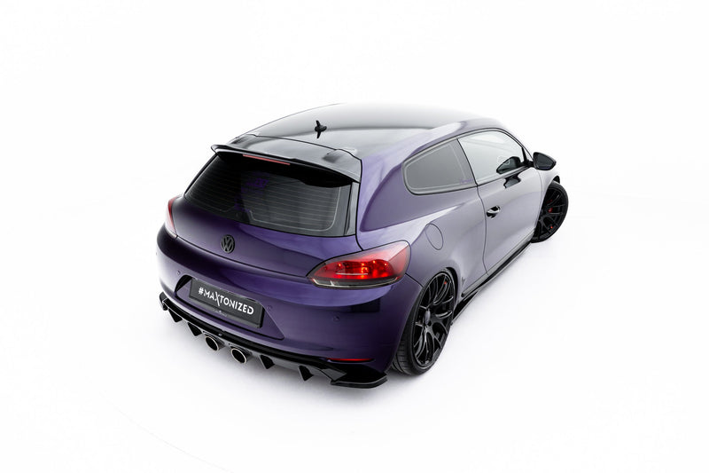 Maxton spoiler cap til Volkswagen Scirocco Mk3 – blank sort – billede 4 af 7
