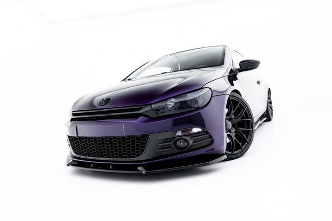 Maxton frontsplitter til Volkswagen Scirocco Mk3 – blank sort – billede 1 af 7