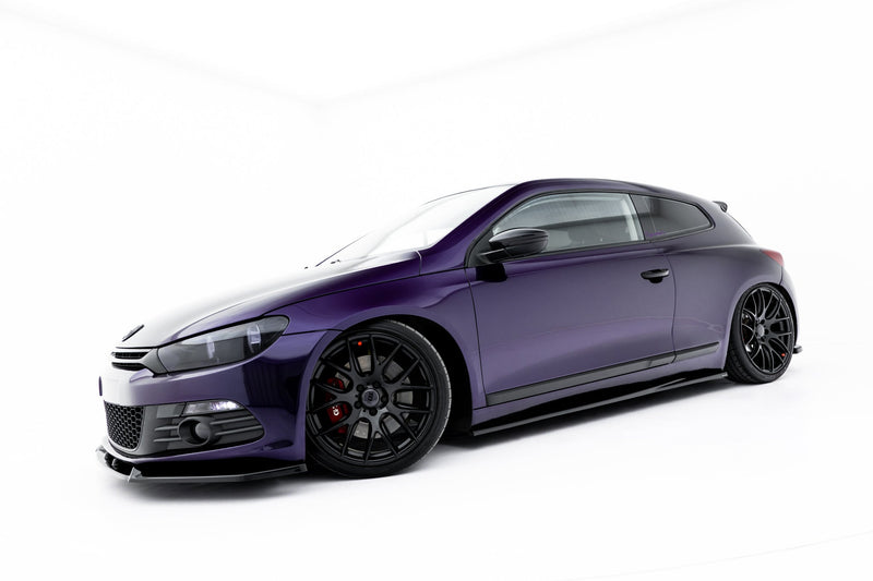Maxton sideskørter til Volkswagen Scirocco Mk3 – blank sort – billede 2 af 6