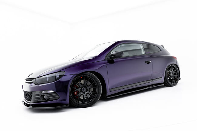 Maxton sideskørter til Volkswagen Scirocco Mk3 – blank sort – billede 2 af 6