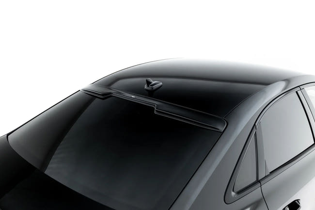 Maxton bagrudeforlænger til Audi A3 Sedan 8Y Facelift – blank sort – billede 1 af 8