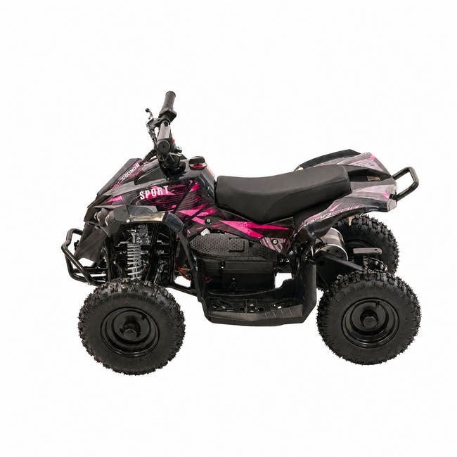 Mini EL ATV Sport 1000W - Pink – produktbillede 2