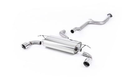Milltek Cat-Back udstødning – Ford Focus Mk2 ST 225 – ikke-resoneret – produktbillede 8