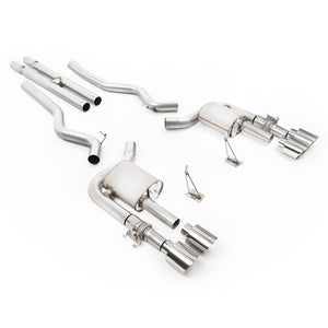Milltek Active Valve Control til Ford Mustang Shelby GT500 5.2 V8 Supercharged (S550), polerede tips