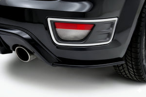 Maxton side splitters til Ford Focus ST Mk2 – blank sort – billede 2 af 4