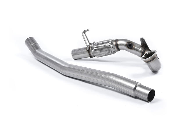 Milltek downpipe til Volkswagen Golf Mk7 R 2.0TSI 300PS (ECE Approved & 76.2mm Systems)