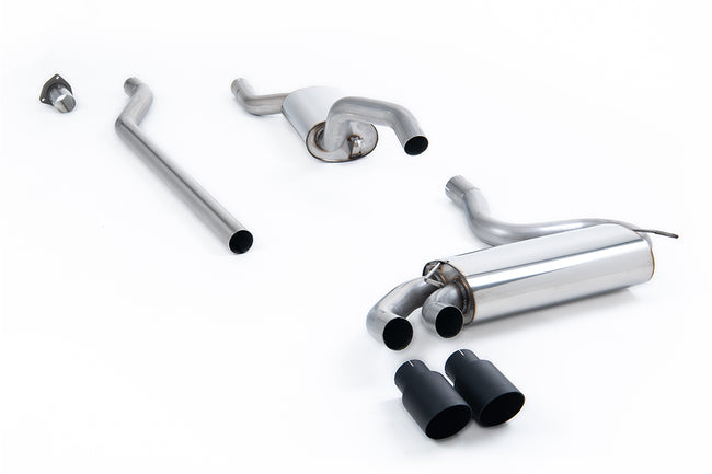Milltek downpipe-back udstødning til Audi Coupe UR quattro 20v Turbo