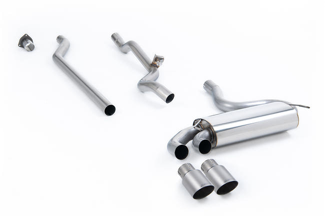 Milltek downpipe-back udstødning til Audi Coupe UR quattro 20v Turbo