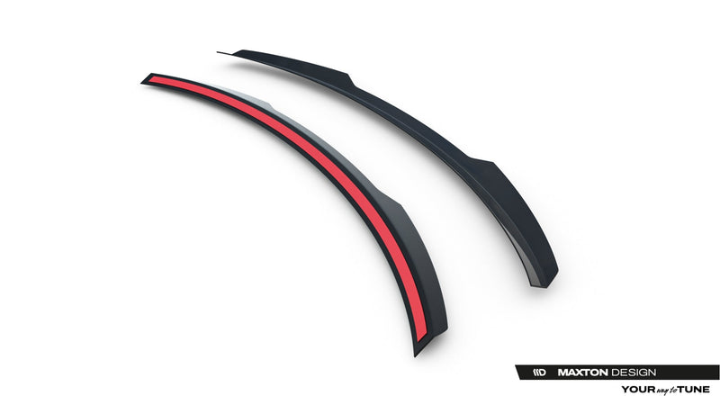 Maxton spoiler cap til Mercedes-Benz GLE Coupe AMG-Line C167 / C167 Facelift – blank sort – billede 5 af 6