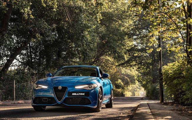 Milltek cat-back udstødning til Alfa Romeo Giulia 2.0T Veloce, ikke-resoneret
