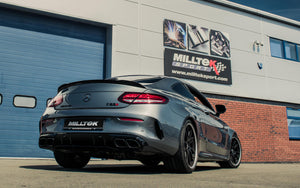 Milltek cat-back udstødning til Mercedes C-klasse C63 & C63 S (W205) Sedan 4.0 bi-turbo V8
