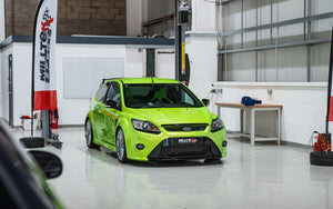 Milltek cat-back udstødning til Ford Focus MK2 RS 2.5T 305PS, race, polerede tips – billede 2