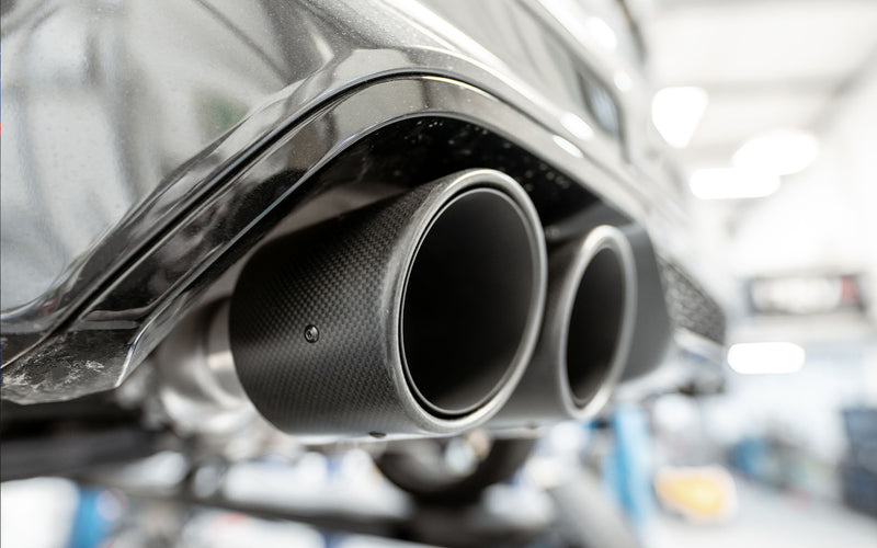 Milltek endrør til BMW X3 X3M / X3M Comp (G01) 3,0 (2022 og frem), tips i kulfiber – billede 2