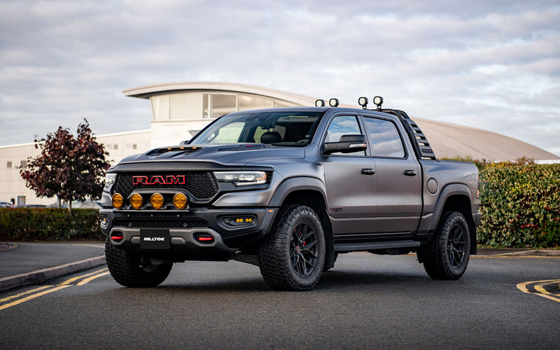 Milltek endrør til RAM 1500 TRX 6.2L Supercharged, polerede tips – billede 2