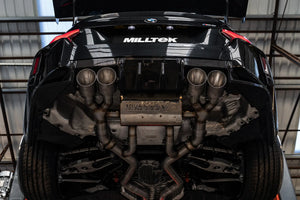 Milltek endrør til BMW 2-serie M2 Coupé, tips i kulfiber