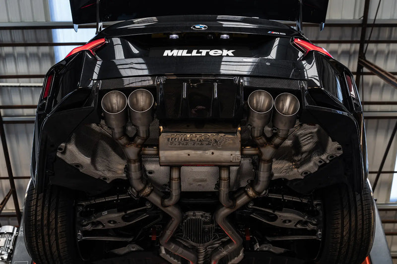 Milltek endrør til BMW 2-serie M2 Coupé, tips i kulfiber