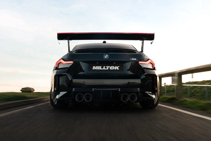 Milltek endrør til BMW 2-serie M2 Coupé, tips i kulfiber – billede 2