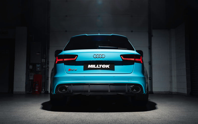 Milltek komplet udstødning til Audi RS6 C7 4.0 TFSI bi-turbo quattro inkl. Performance Edition