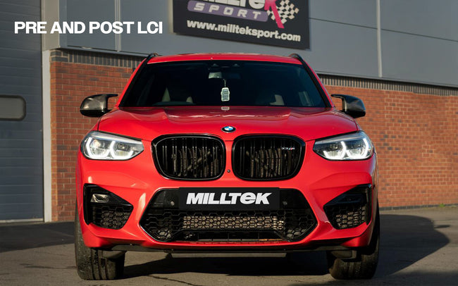 Milltek downpipe-back udstødning – BMW X3 X3M / X3M Comp (G01) 3.0 – produktbillede 1