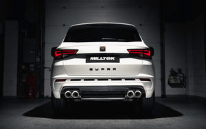 Milltek cat-back udstødning til Seat Ateca Cupra 300 4Drive, resoneret, polerede tips – billede 10