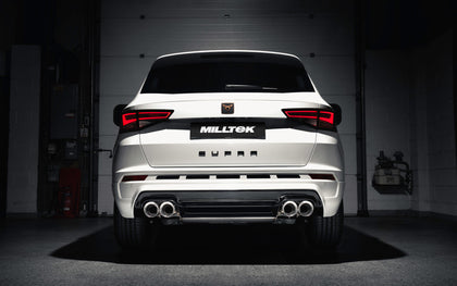 Milltek cat-back udstødning til Seat Ateca Cupra 300 4Drive, resoneret, polerede tips – billede 10
