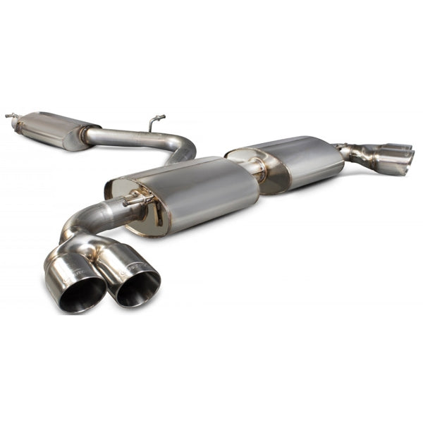Scorpion Resonated CAT-Back System - Audi TT - Daytona