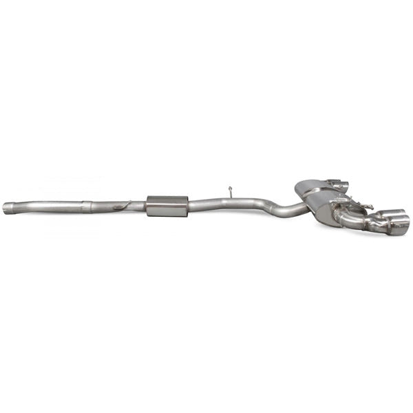 Scorpion Resonated CAT-Back System With Electronic Valves - Audi S1 - Daytona
