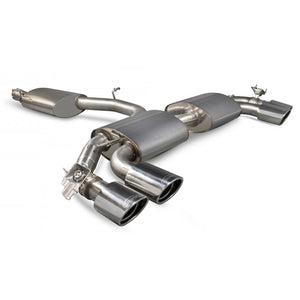 Scorpion Reasonated Cat-Back (With Valves) Audi TT S Mk3 Non GPF Model Only (Coupe Models Only) - EVO – produktbillede 1