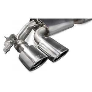 Scorpion Reasonated Cat-Back (With Valves) Audi TT S Mk3 Non GPF Model Only (Coupe Models Only) - EVO – produktbillede 2