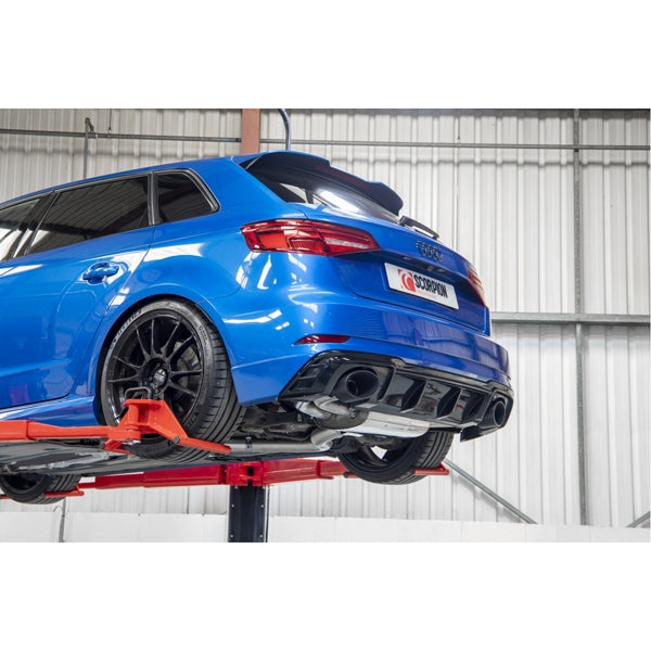 Scorpion Resonated CAT/GPF-Back System Without Valves - Audi RS3 - Ascari EVO
