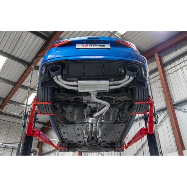 Scorpion Resonated CAT/GPF-Back System Without Valves - Audi RS3 - Ascari EVO