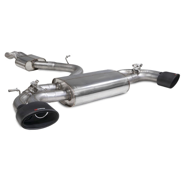 Scorpion Resonated Cat/GPT-Back System With Valves Audi RS3 Saloon 8V (GPF And Non- GPF Models) - Ascari EVO – produktbillede 1