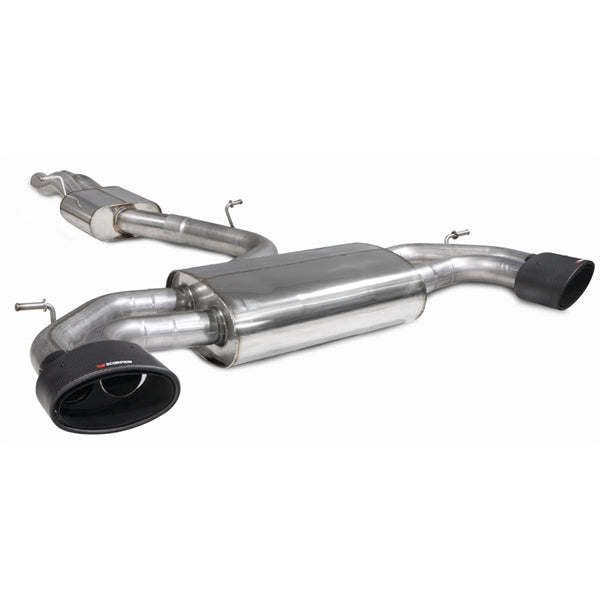 Scorpion Resonated Cat/GPF-Back System Without Valves Audi RS3 Saloon 8V (GPF And Non-GPF Models) - Ascari EVO – produktbillede 1