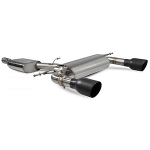 Scorpion Resonated CAT-Back System With Electronic Valves - Audi TT - Daytona Ceramic