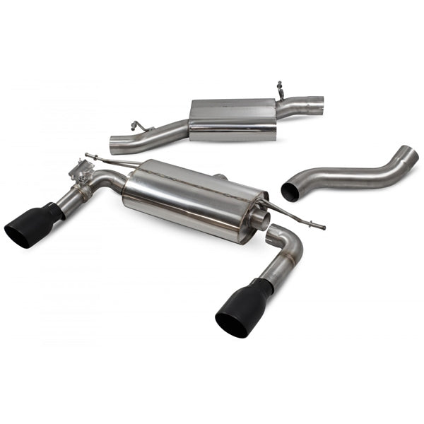 Scorpion Resonated CAT-Back System With Electronic Valves - Audi TT - Daytona Ceramic
