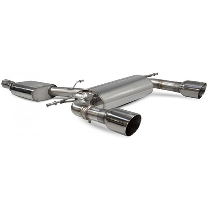 Scorpion Resonated CAT-Back System With Electronic Valves - Audi TT - Daytona