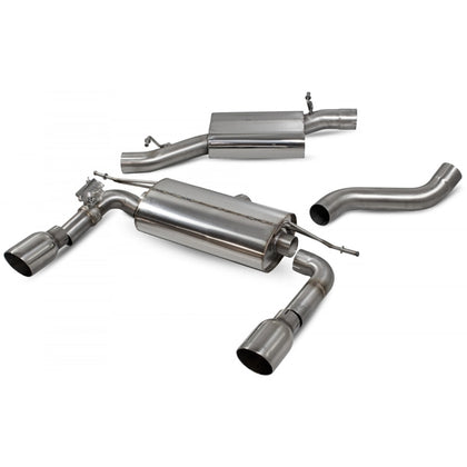 Scorpion Resonated CAT-Back System With Electronic Valves - Audi TT - Daytona
