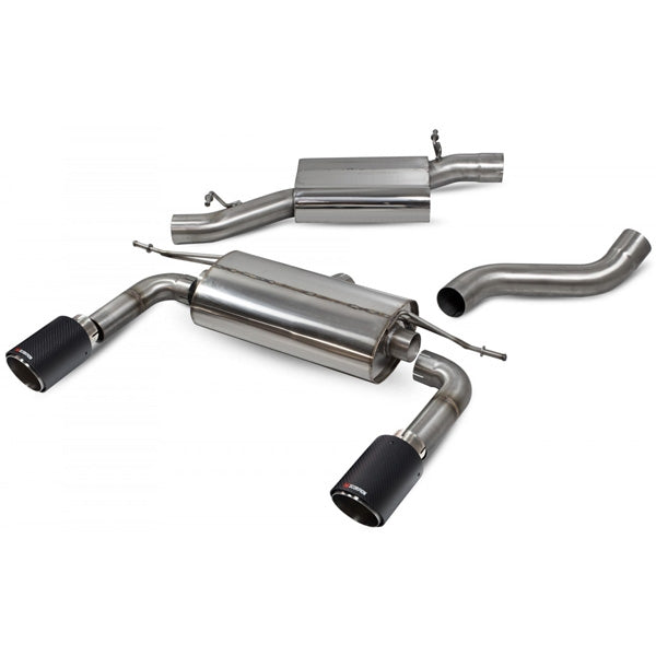 Scorpion Resonated CAT-Back System With No Valves - Audi TT - Ascari