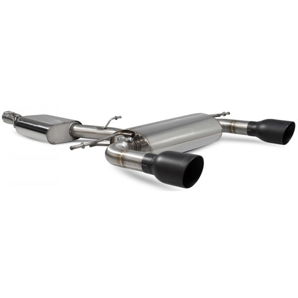 Scorpion Resonated CAT-Back System With No Valves - Audi TT - Daytona Ceramic