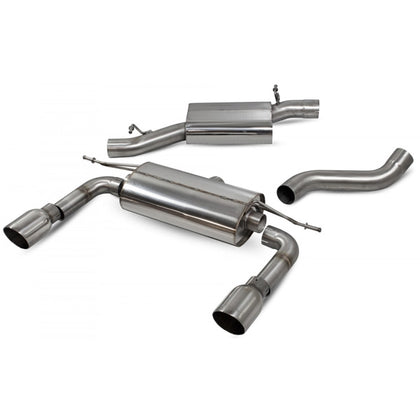 Scorpion Resonated CAT-Back System With No Valves - Audi TT - Daytona