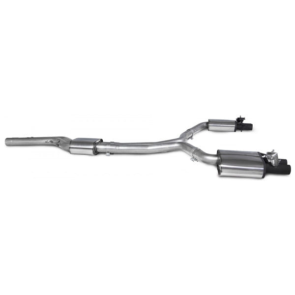Scorpion Resonated Half System With Trims - Audi RS6 - Ascari RS