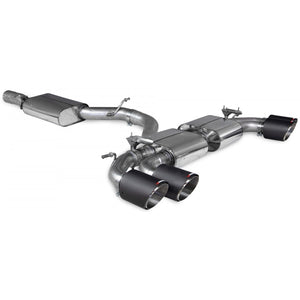Scorpion Resonated CAT/GPF Back System & Electronic Valves - Audi S3 - Ascari